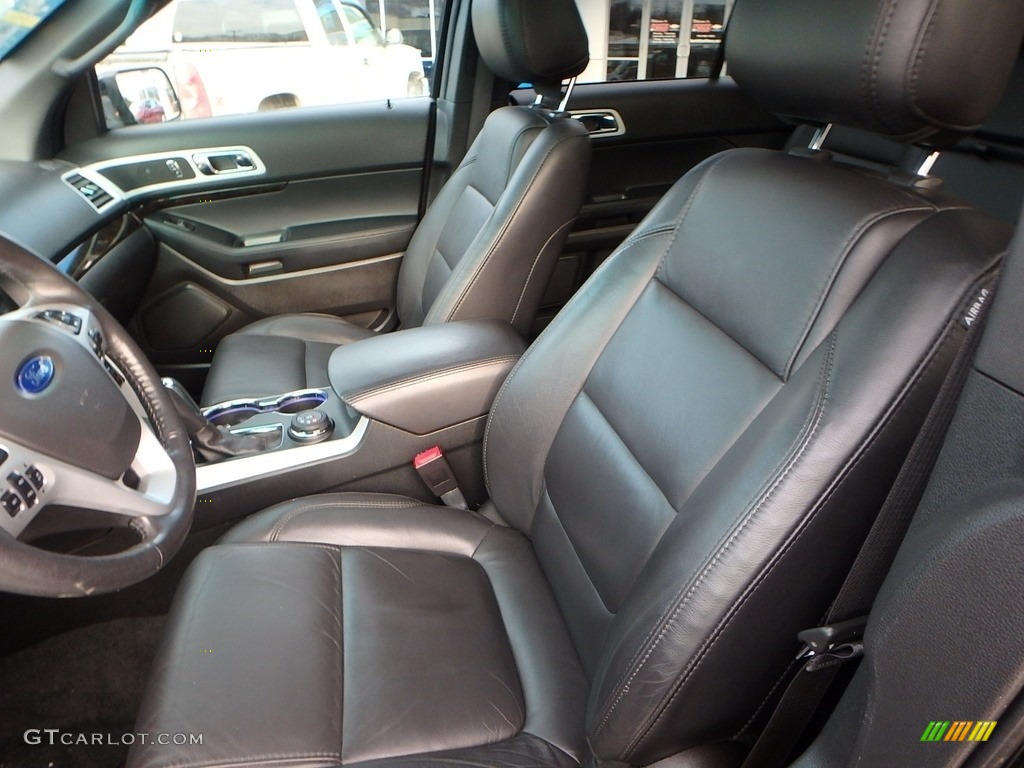 2015 Explorer Limited 4WD - Tuxedo Black / Charcoal Black photo #22