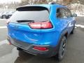 2018 Hydro Blue Pearl Jeep Cherokee Trailhawk 4x4  photo #5