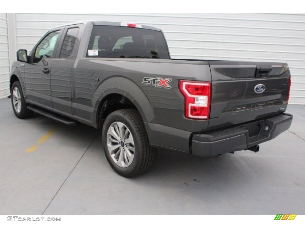 2018 F150 STX SuperCab - Magnetic / Black photo #7