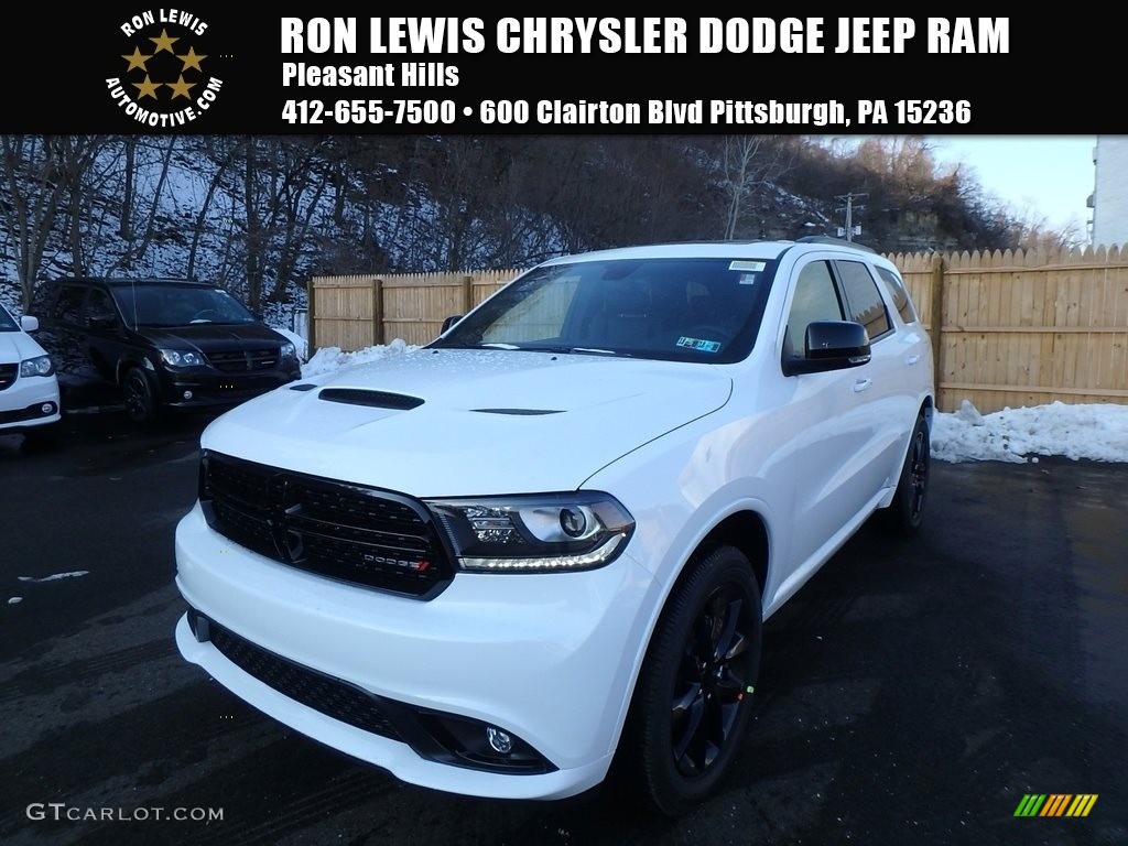 2018 Durango GT AWD - White Knuckle / Black photo #1