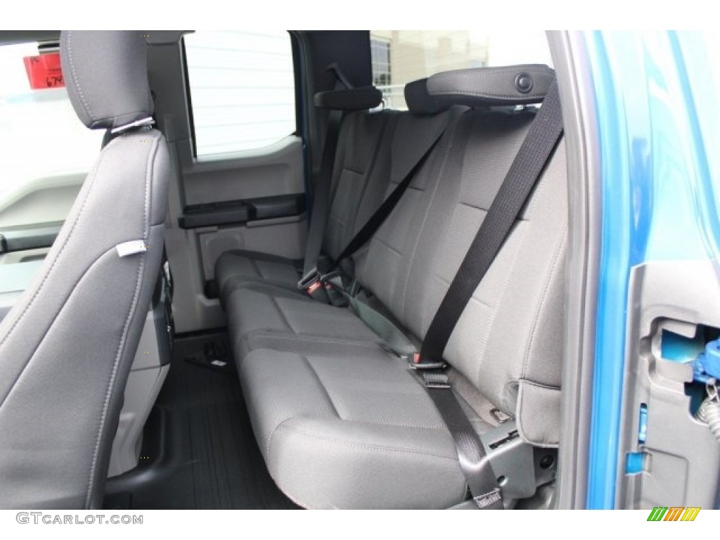 Earth Gray Interior 2018 Ford F150 STX SuperCab Photo #124442066