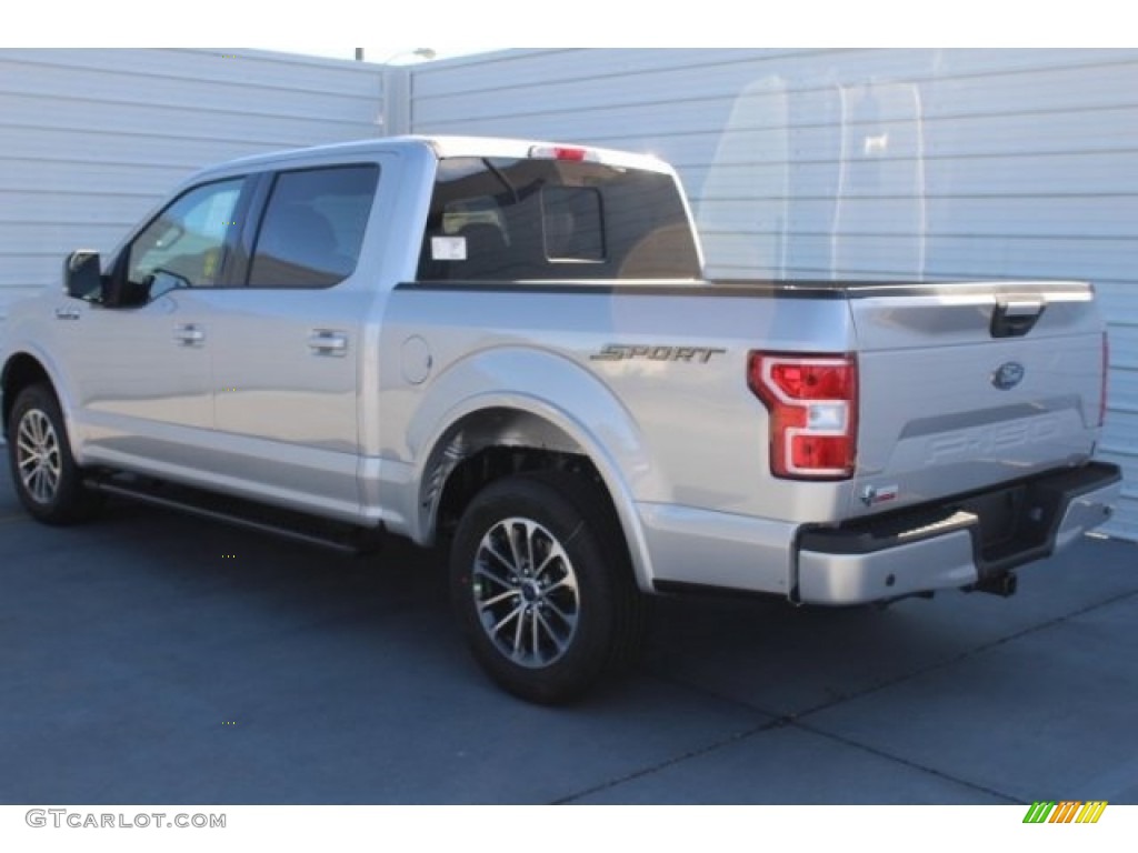 2018 F150 XLT SuperCrew 4x4 - Ingot Silver / Earth Gray photo #6