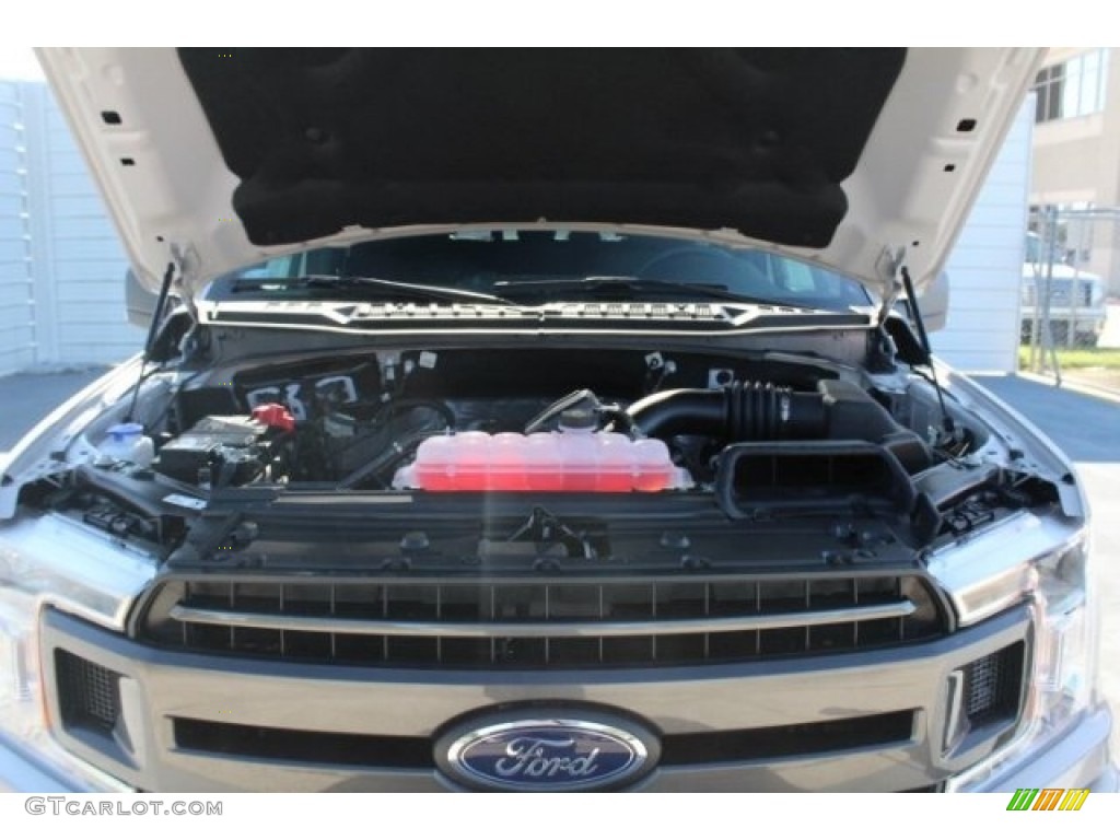 2018 F150 XLT SuperCrew 4x4 - Ingot Silver / Earth Gray photo #23