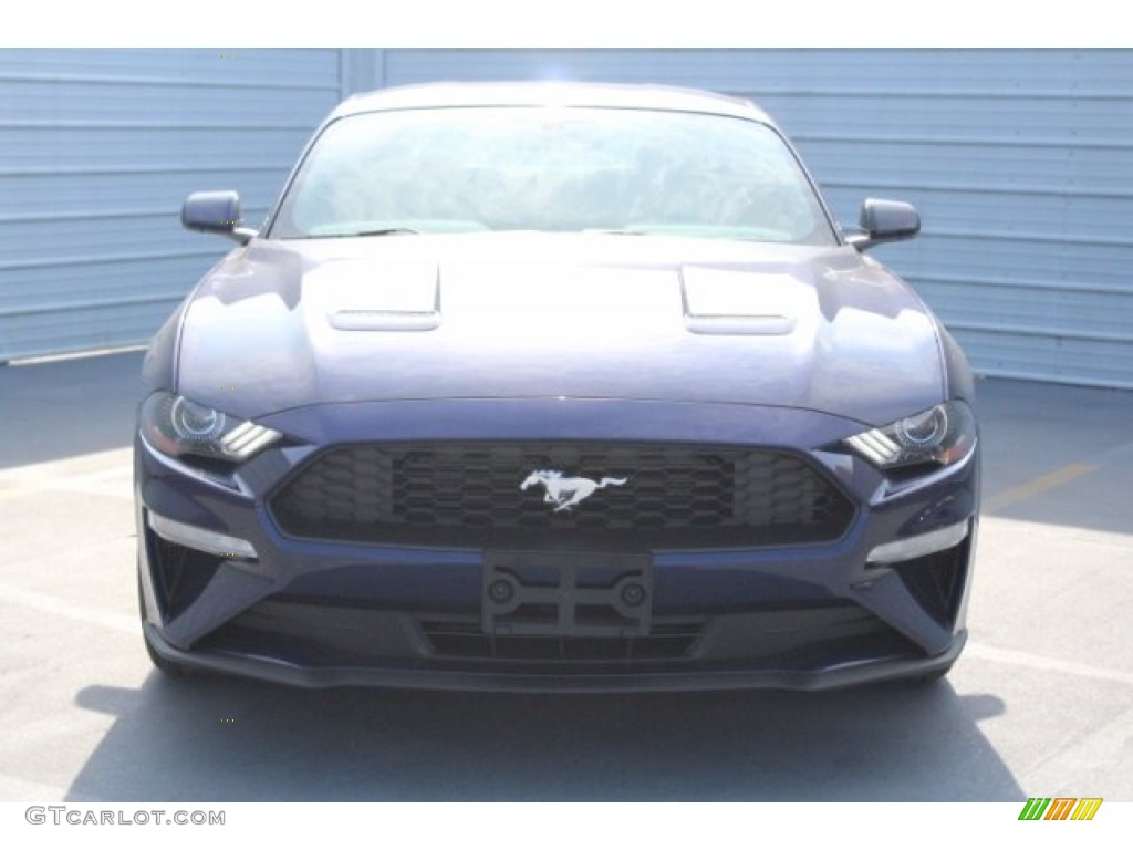 2018 Mustang EcoBoost Fastback - Kona Blue / Ebony photo #2