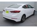 2018 Quartz White Pearl Hyundai Elantra SEL  photo #8