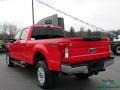 2017 Race Red Ford F250 Super Duty XL Crew Cab 4x4  photo #3