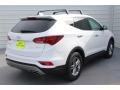 2018 Pearl White Hyundai Santa Fe Sport   photo #8