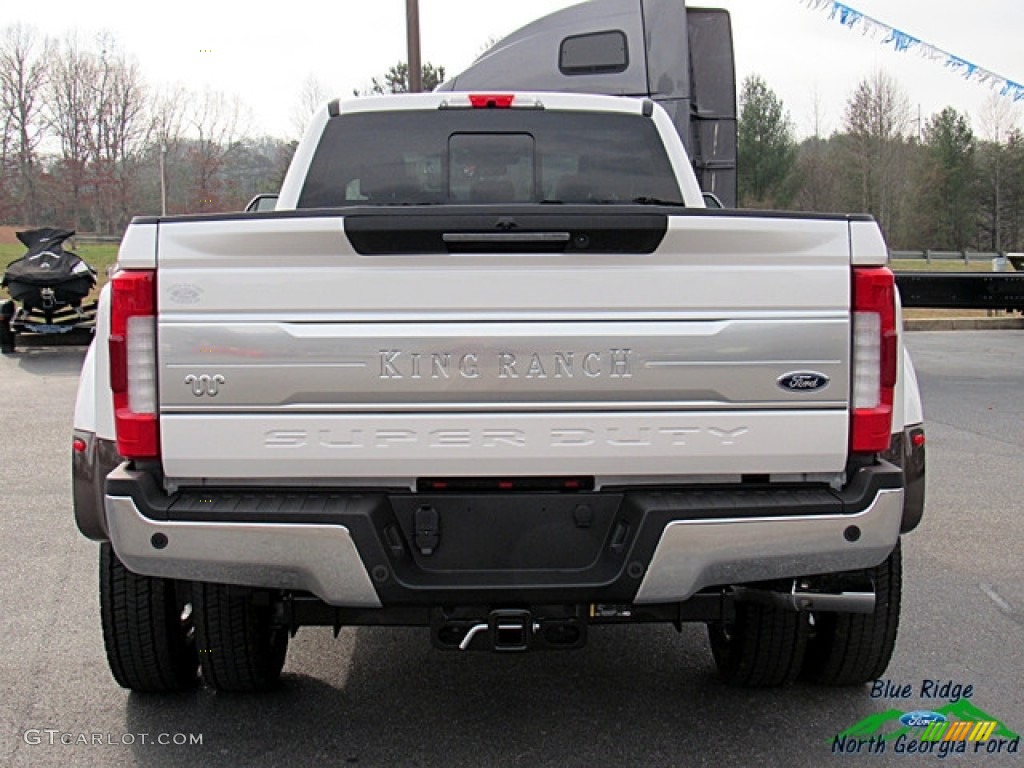 2017 F450 Super Duty King Ranch Crew Cab 4x4 - White Platinum / King Ranch Java photo #4