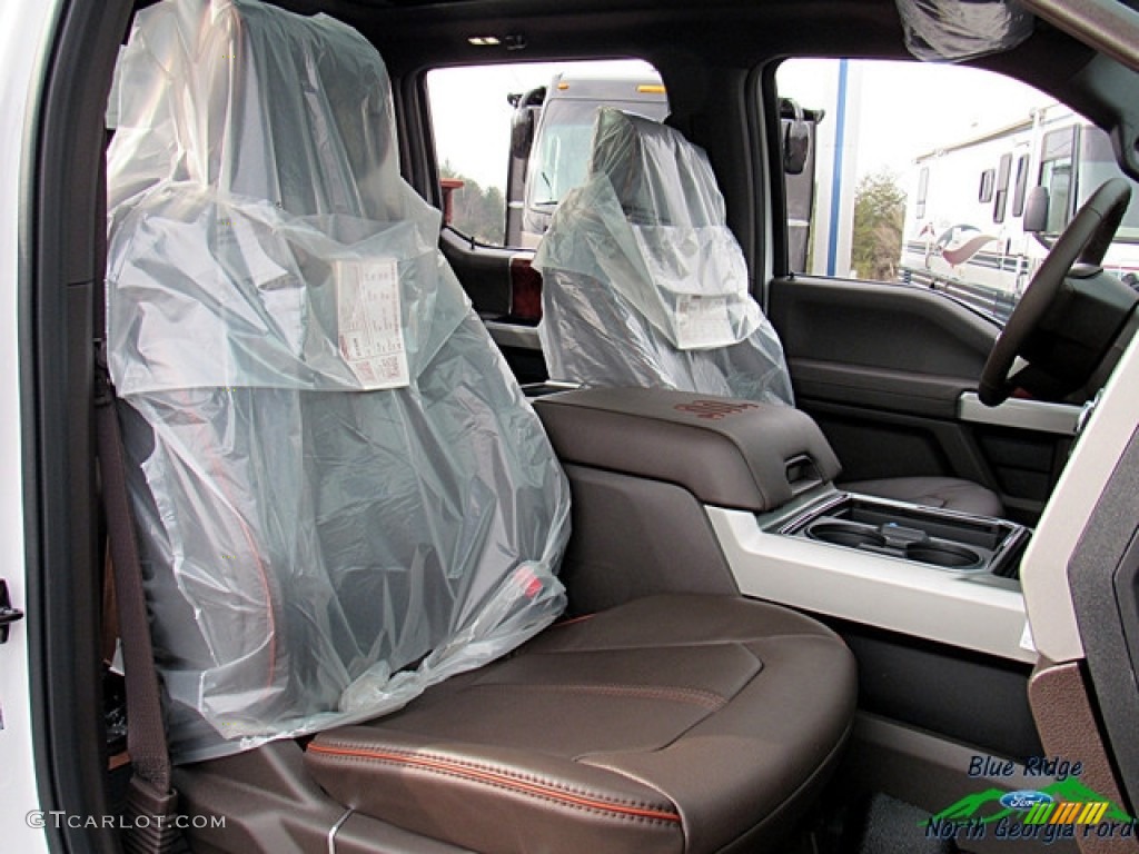 2017 F450 Super Duty King Ranch Crew Cab 4x4 - White Platinum / King Ranch Java photo #11