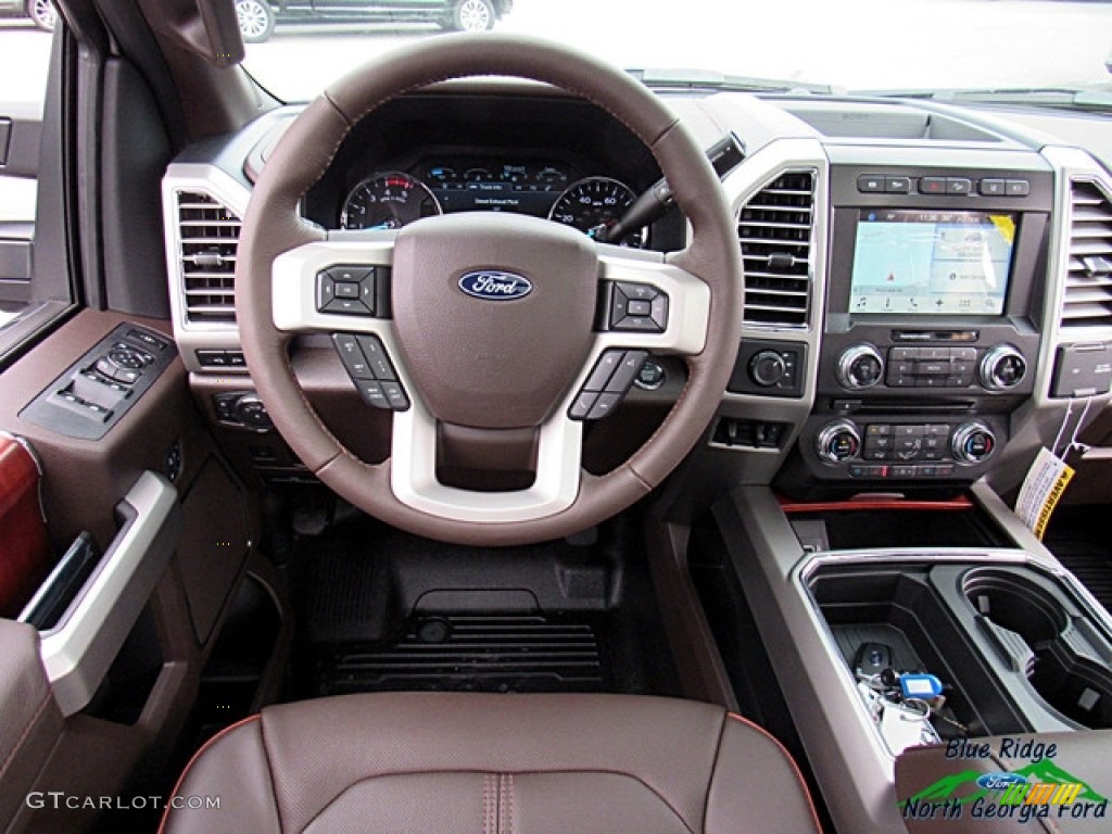 2017 F450 Super Duty King Ranch Crew Cab 4x4 - White Platinum / King Ranch Java photo #15