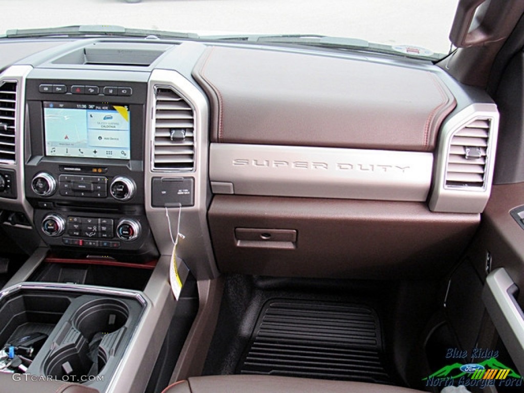 2017 F450 Super Duty King Ranch Crew Cab 4x4 - White Platinum / King Ranch Java photo #17