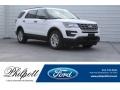 Oxford White 2017 Ford Explorer FWD