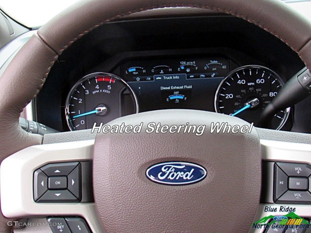 2017 F450 Super Duty King Ranch Crew Cab 4x4 - White Platinum / King Ranch Java photo #18