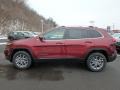 Velvet Red Pearl 2018 Jeep Cherokee Latitude Plus 4x4 Exterior