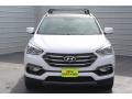 2018 Pearl White Hyundai Santa Fe Sport   photo #2