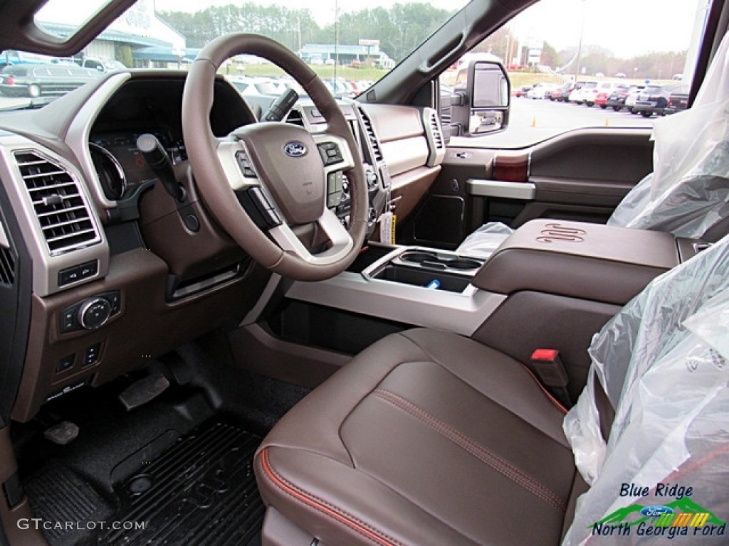 2017 F450 Super Duty King Ranch Crew Cab 4x4 - White Platinum / King Ranch Java photo #34