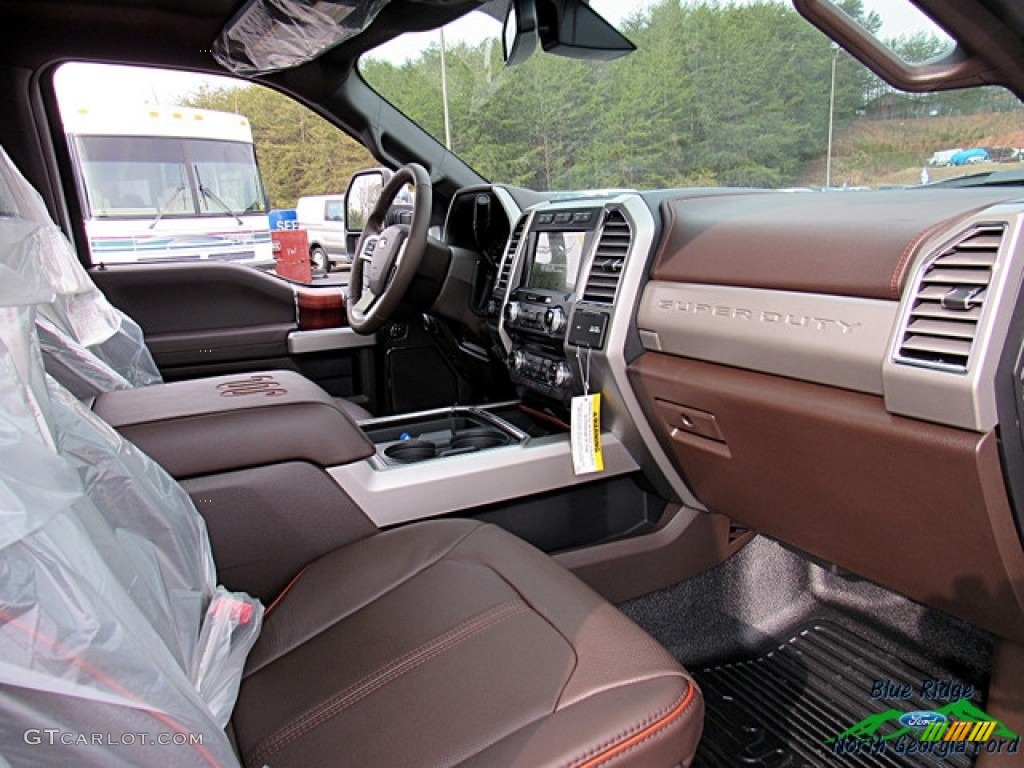 2017 F450 Super Duty King Ranch Crew Cab 4x4 - White Platinum / King Ranch Java photo #35