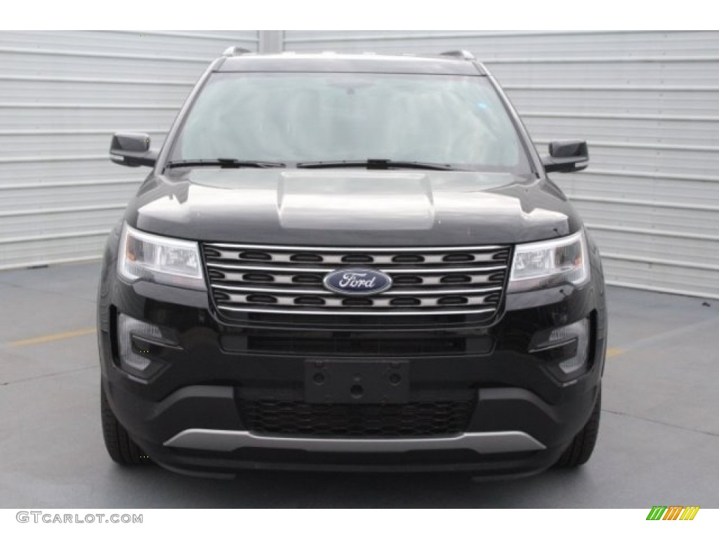 2018 Explorer XLT - Shadow Black / Ebony Black photo #2