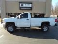 Summit White - Silverado 2500HD WT Regular Cab 4x4 Photo No. 1