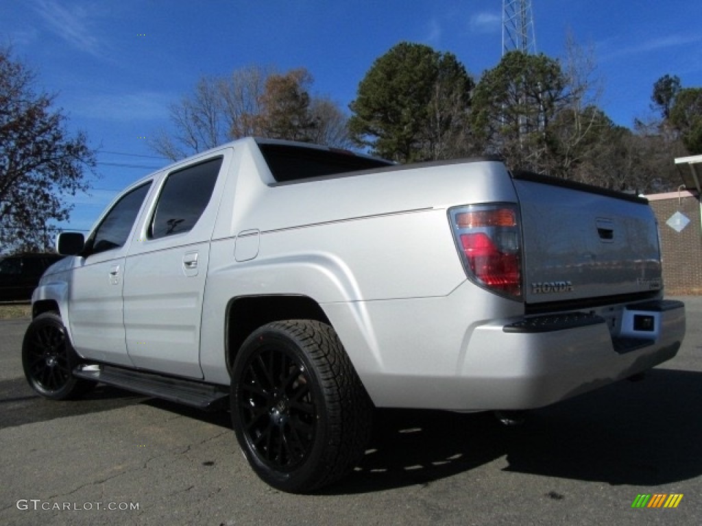 2007 Ridgeline RTS - Billet Silver Metallic / Gray photo #8