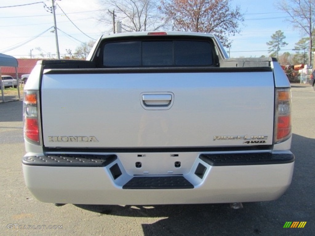 2007 Ridgeline RTS - Billet Silver Metallic / Gray photo #9