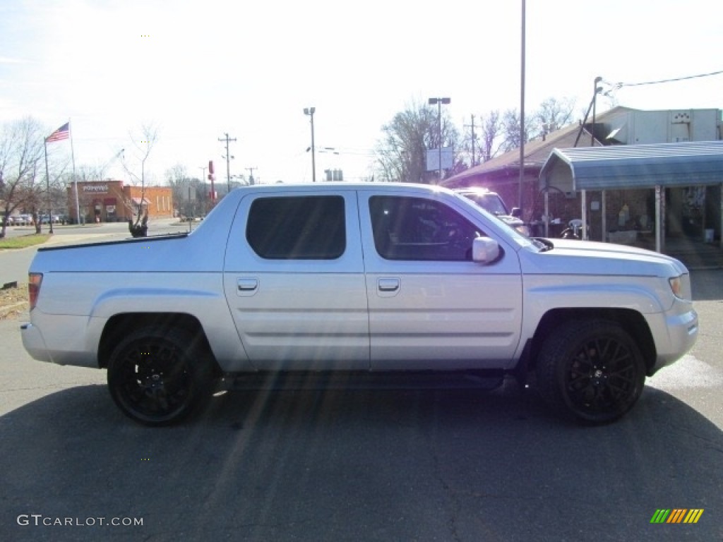 2007 Ridgeline RTS - Billet Silver Metallic / Gray photo #11