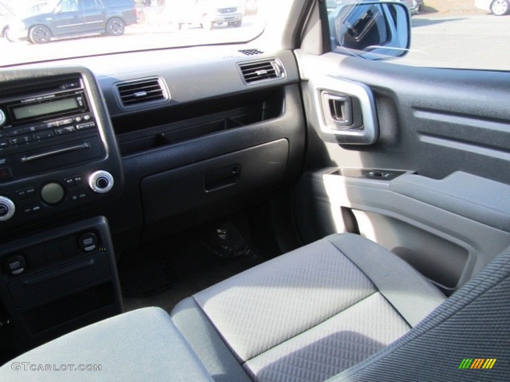2007 Ridgeline RTS - Billet Silver Metallic / Gray photo #14