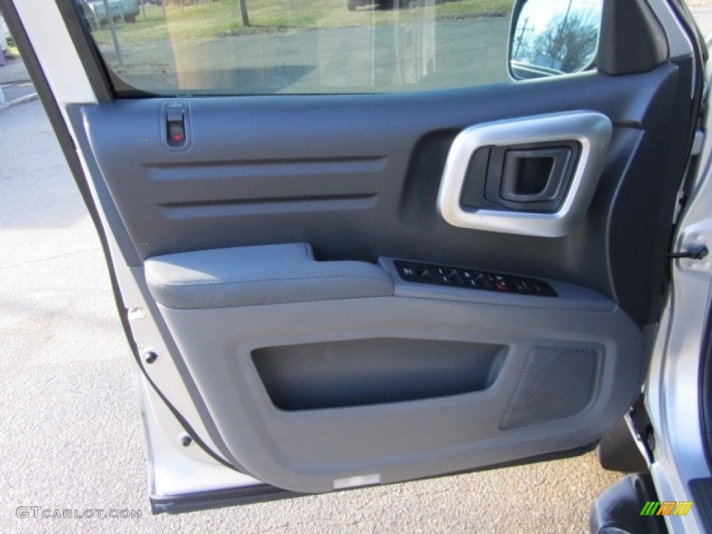 2007 Ridgeline RTS - Billet Silver Metallic / Gray photo #17