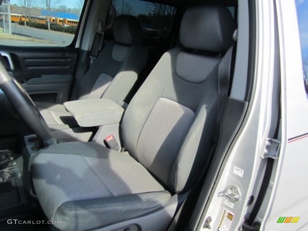 2007 Ridgeline RTS - Billet Silver Metallic / Gray photo #18