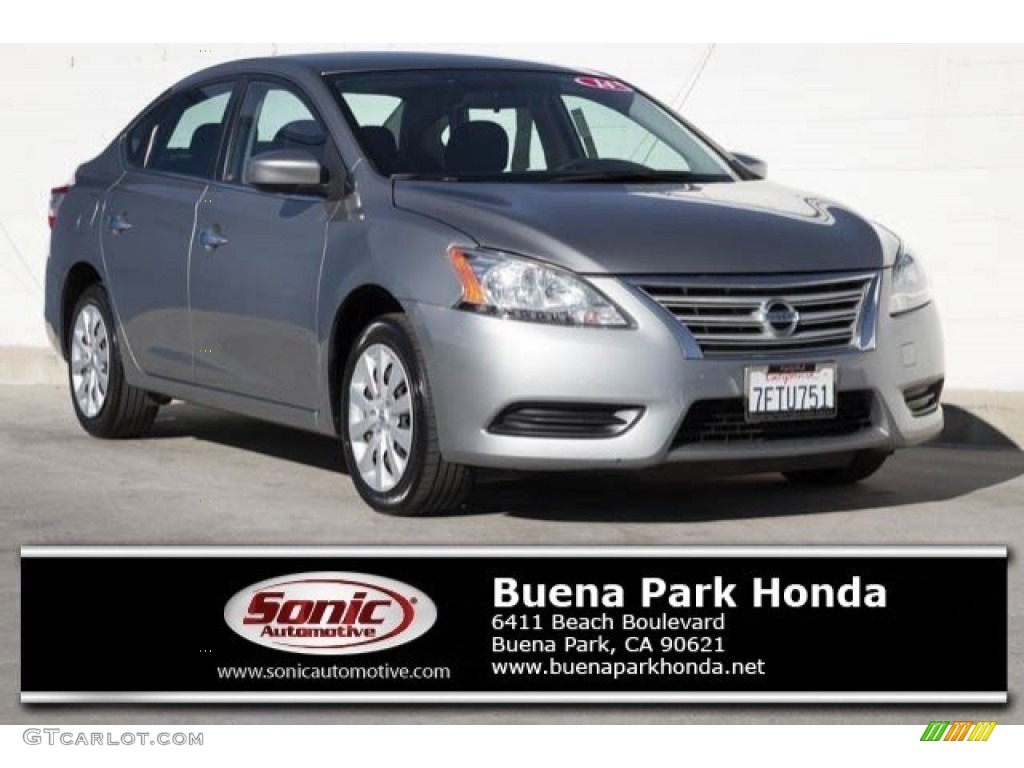 Brilliant Silver Nissan Sentra