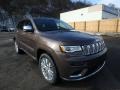 Front 3/4 View of 2018 Grand Cherokee Summit 4x4