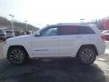 2018 Bright White Jeep Grand Cherokee Overland 4x4  photo #2