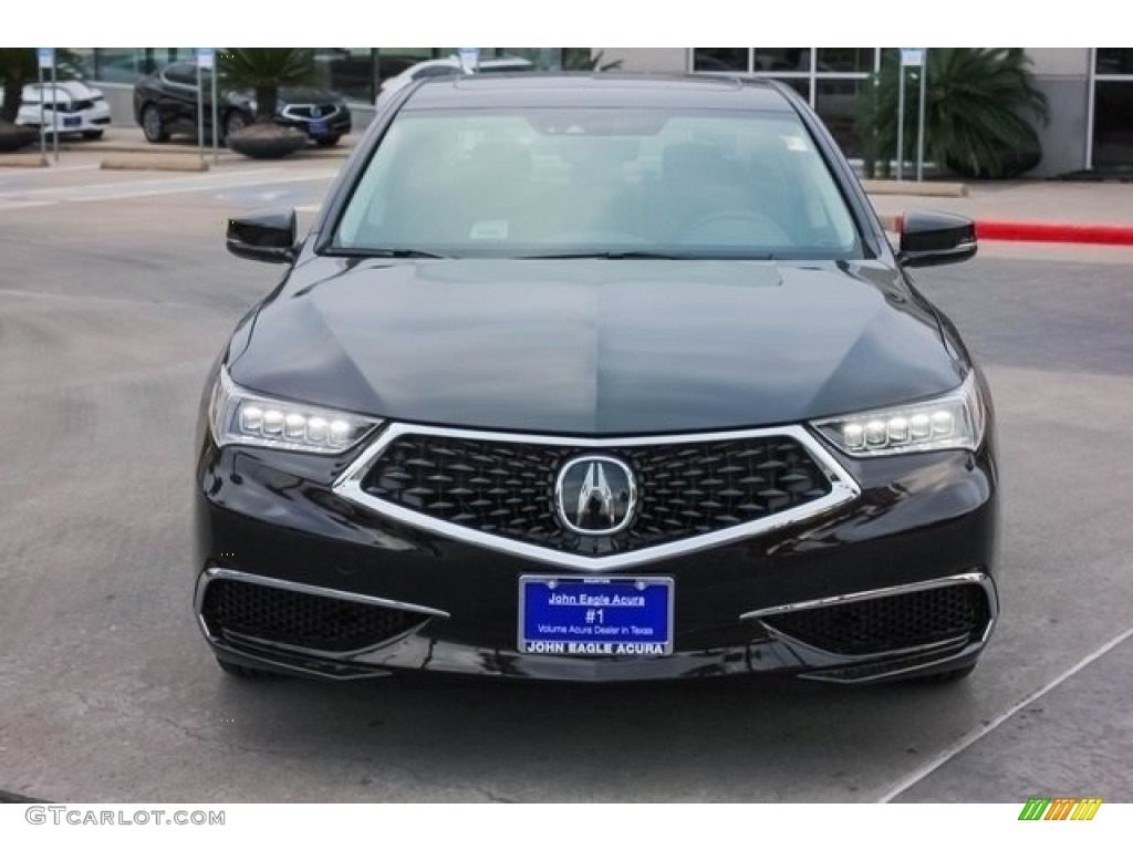 2018 TLX V6 Technology Sedan - Black Copper Pearl / Espresso photo #2