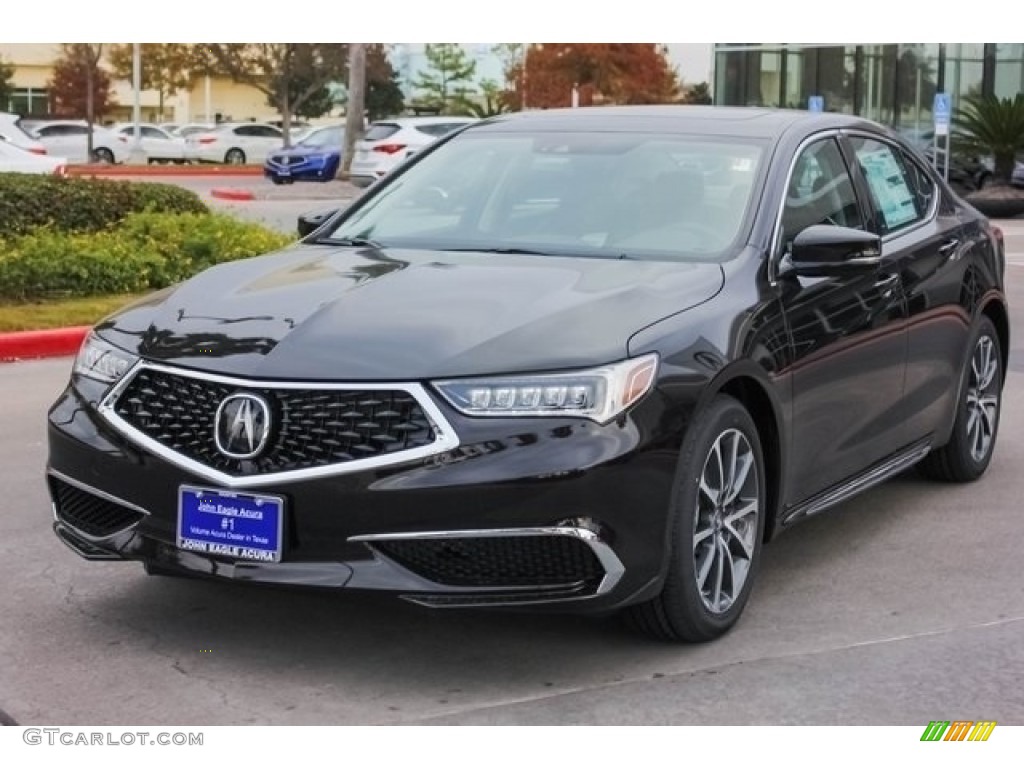 2018 TLX V6 Technology Sedan - Black Copper Pearl / Espresso photo #3