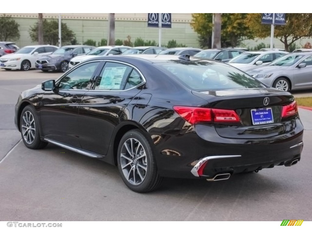 2018 TLX V6 Technology Sedan - Black Copper Pearl / Espresso photo #5