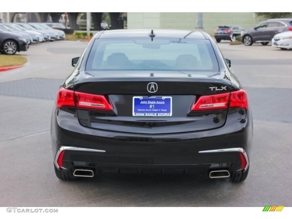 2018 TLX V6 Technology Sedan - Black Copper Pearl / Espresso photo #6