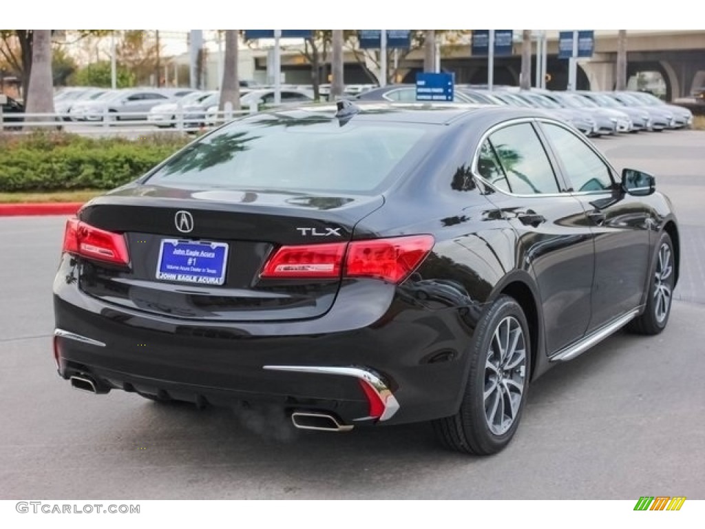 2018 TLX V6 Technology Sedan - Black Copper Pearl / Espresso photo #7