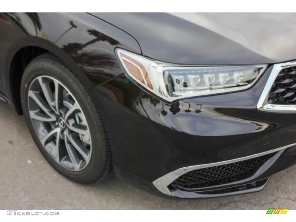 2018 TLX V6 Technology Sedan - Black Copper Pearl / Espresso photo #10