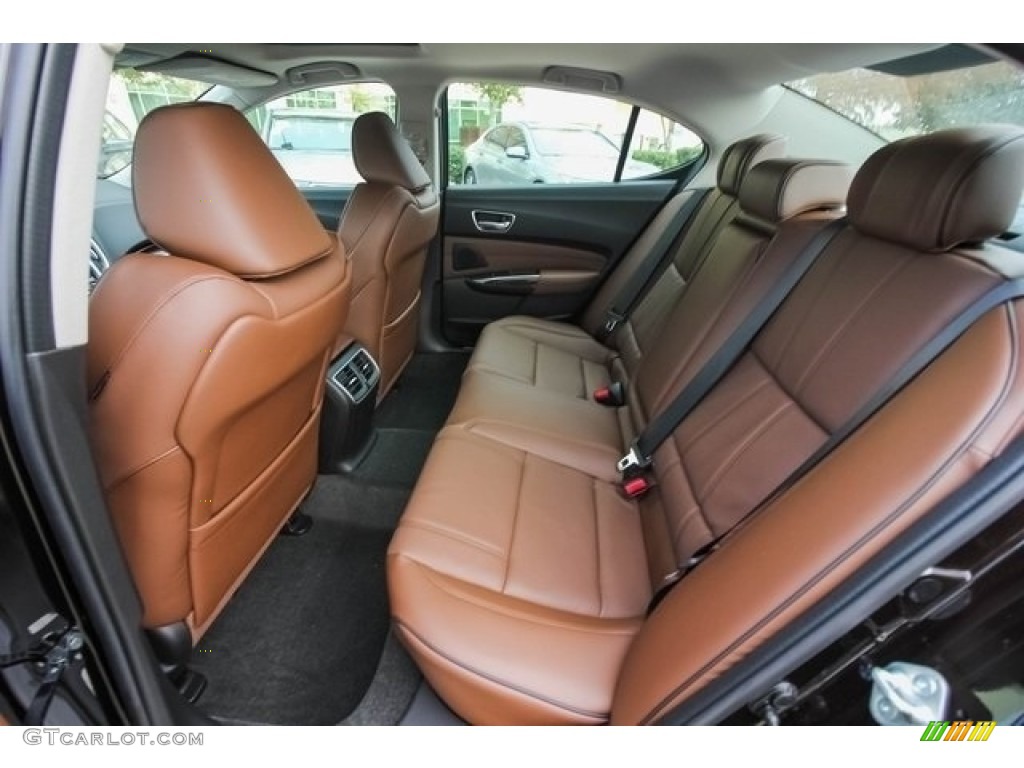 2018 Acura TLX V6 Technology Sedan Rear Seat Photo #124451597