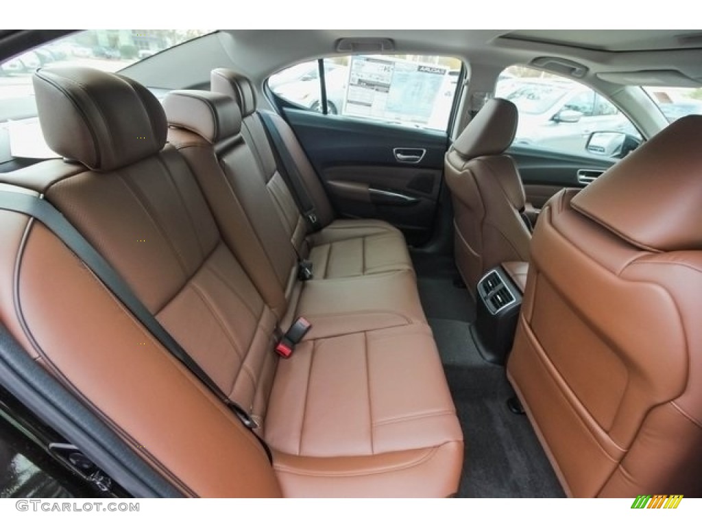 2018 Acura TLX V6 Technology Sedan Rear Seat Photo #124451621