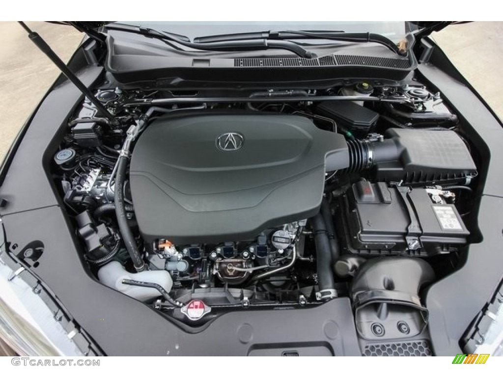 2018 Acura TLX V6 Technology Sedan Engine Photos