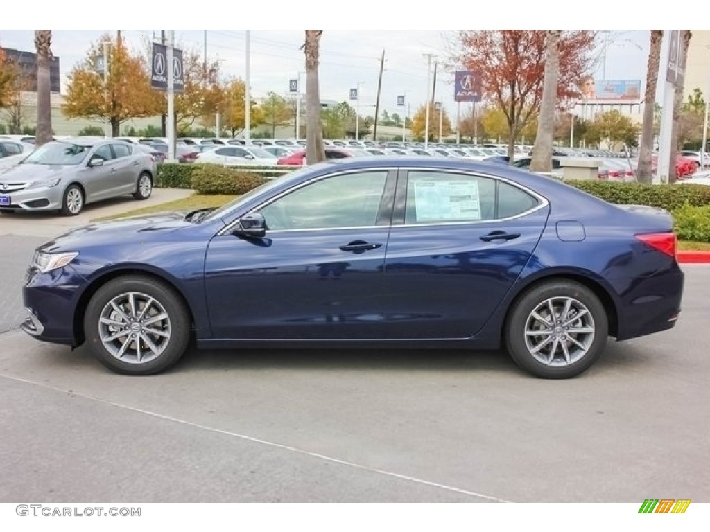 2018 TLX Sedan - Fathom Blue Pearl / Ebony photo #4