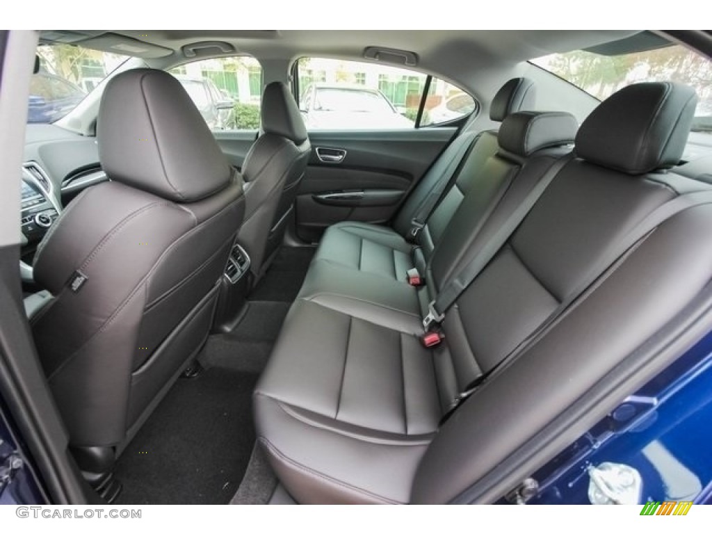 Ebony Interior 2018 Acura TLX Sedan Photo #124451906