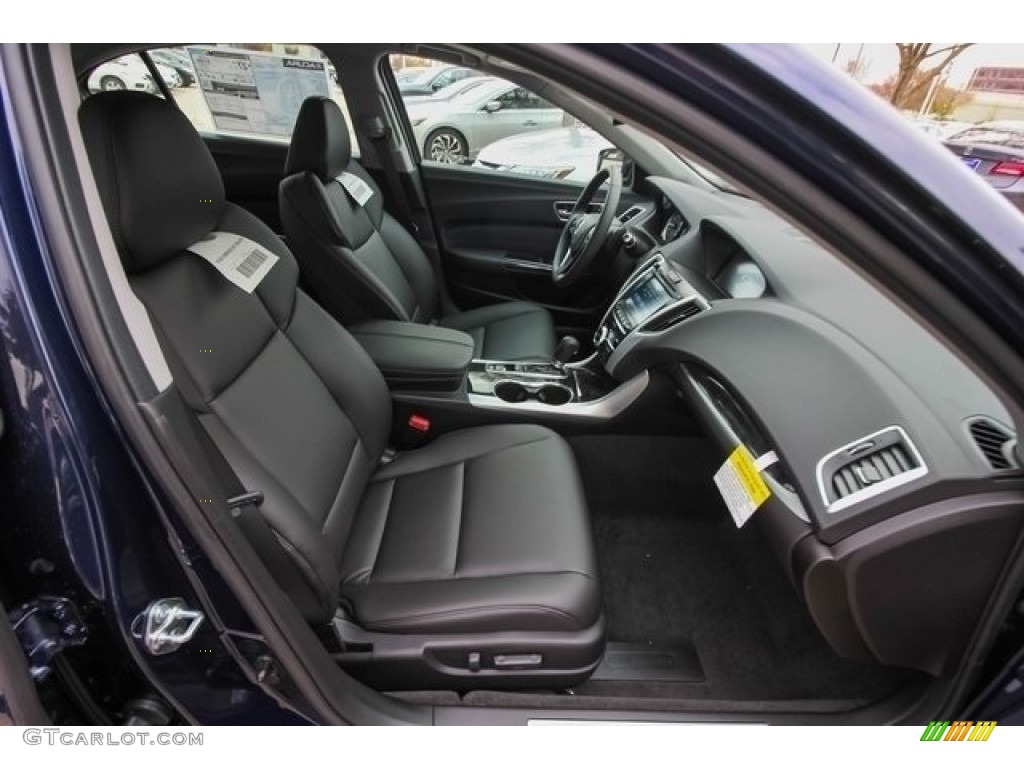 Ebony Interior 2018 Acura TLX Sedan Photo #124451939
