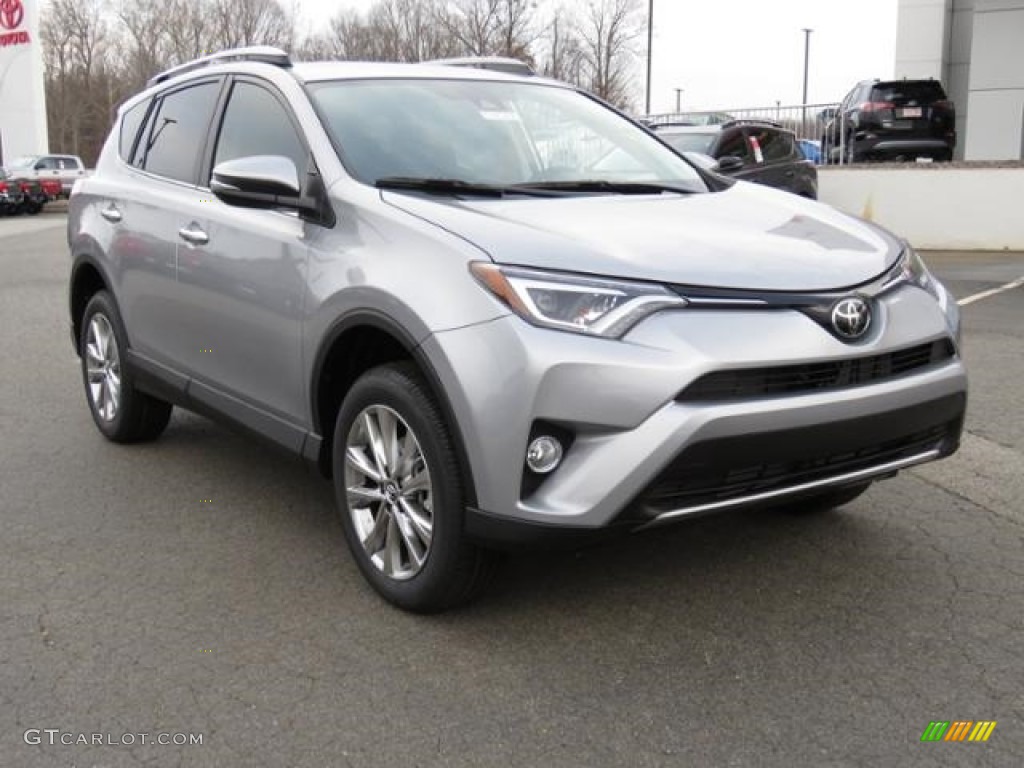 2018 RAV4 Limited - Silver Sky Metallic / Black photo #1