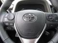 Black 2018 Toyota RAV4 Limited Steering Wheel