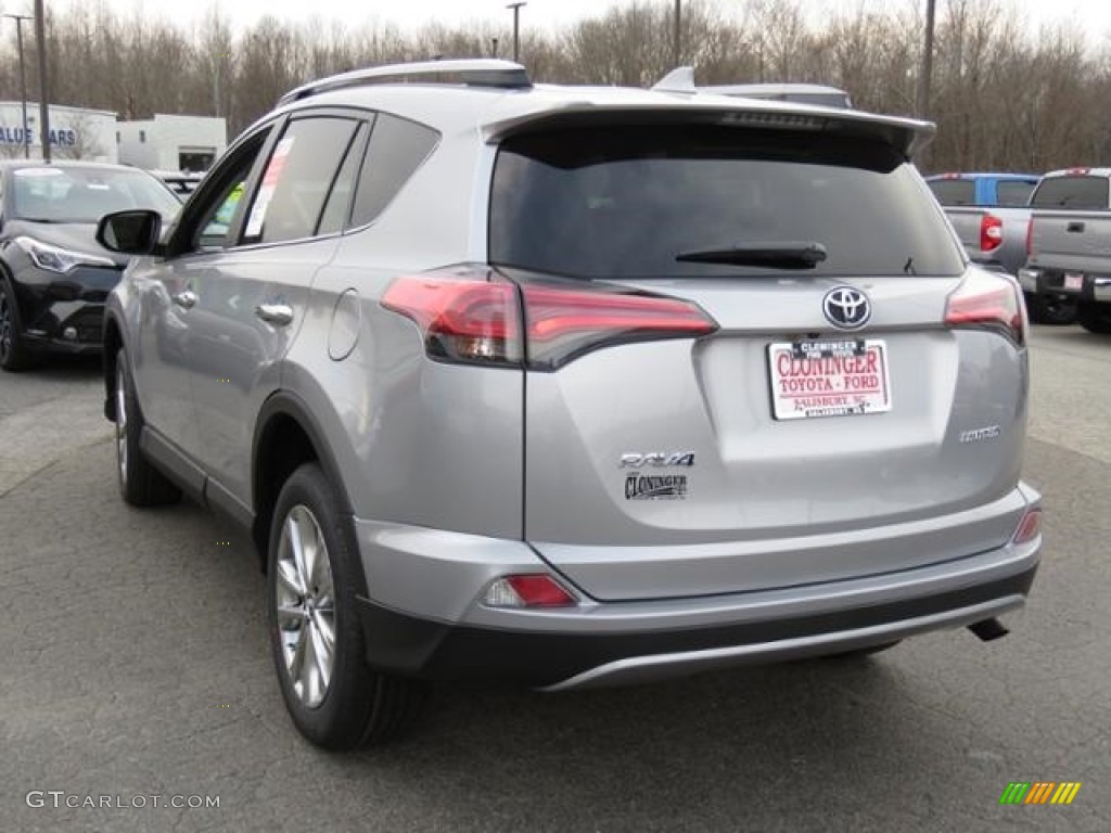 2018 RAV4 Limited - Silver Sky Metallic / Black photo #24