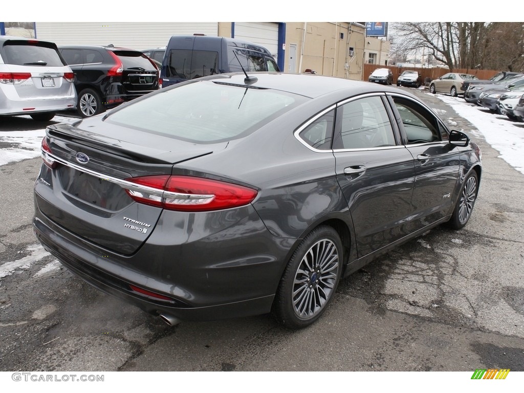 2017 Fusion Hybrid Titanium - Magnetic / Ebony photo #6