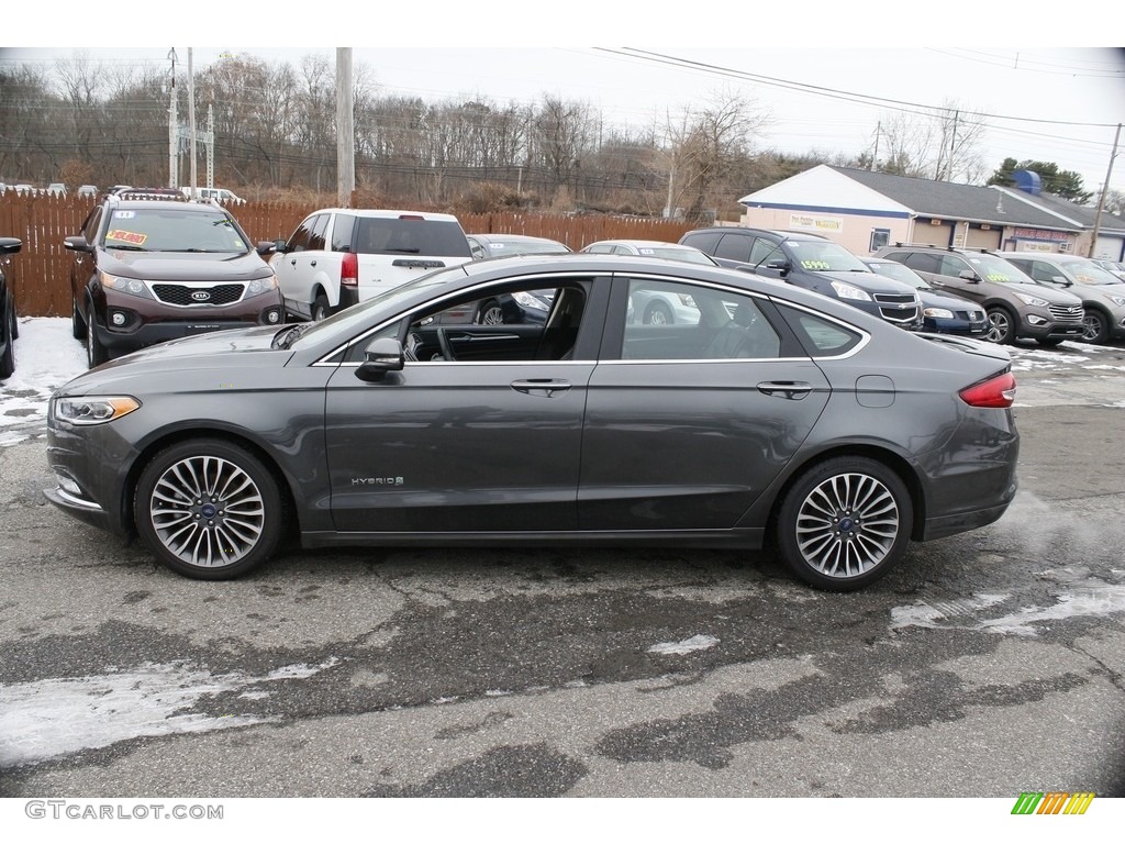 2017 Fusion Hybrid Titanium - Magnetic / Ebony photo #11