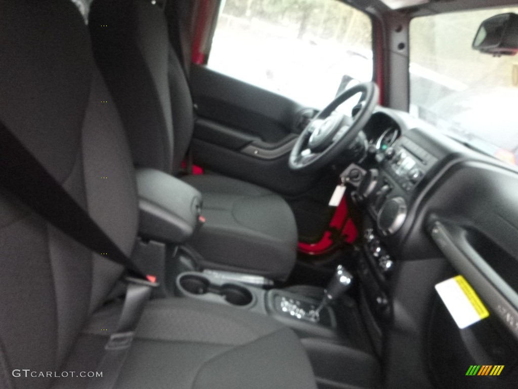 2018 Wrangler Unlimited Sport 4x4 - Firecracker Red / Black photo #9